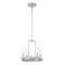 Designers Fountain Hudson Heights 60 Watt 4 Light Polished Nickel Pendant with Clear Glass Shade D268C-14P-PN - alternate 1